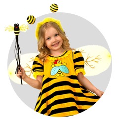 Костюмы <br>птиц и насекомых