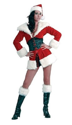 Костюм подружка Санты Клауса взрослый Фото Фото Костюм подружка Санты Клауса взрослый