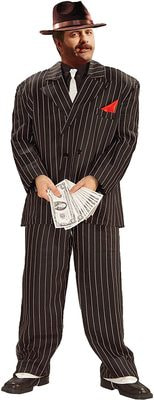 Костюм Гангстер в белую полоску взрослый Forum Фото Фото Костюм Гангстер в белую полоску взрослый Forum