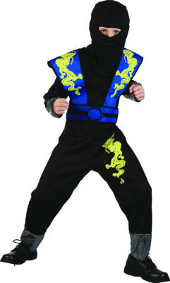 Фото Карнавальный костюм ниндзя для мальчика детский