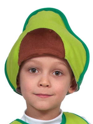 Фото Карнавальная шапка авокадо детская