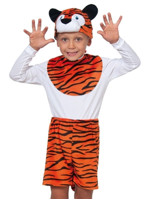 Фото Карнавальный костюм Тигренок детский для мальчиков