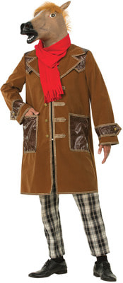 Костюм Конь в пальто взрослый Фото Фото Костюм Конь в пальто взрослый