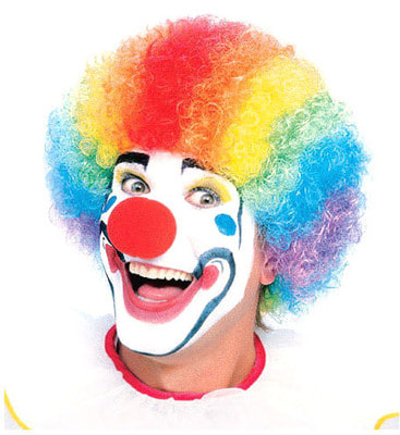 Парик Клоуна цветной взрослый r50764 купить в интернет-магазине - My ...