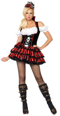 Костюм Сокрушительная пиратка взрослый Фото Фото Костюм Сокрушительная пиратка взрослый