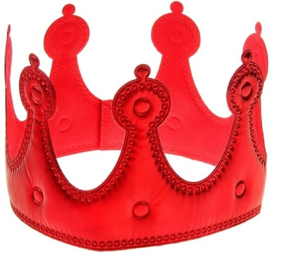 Фото Корона сказочная Принцесса красная