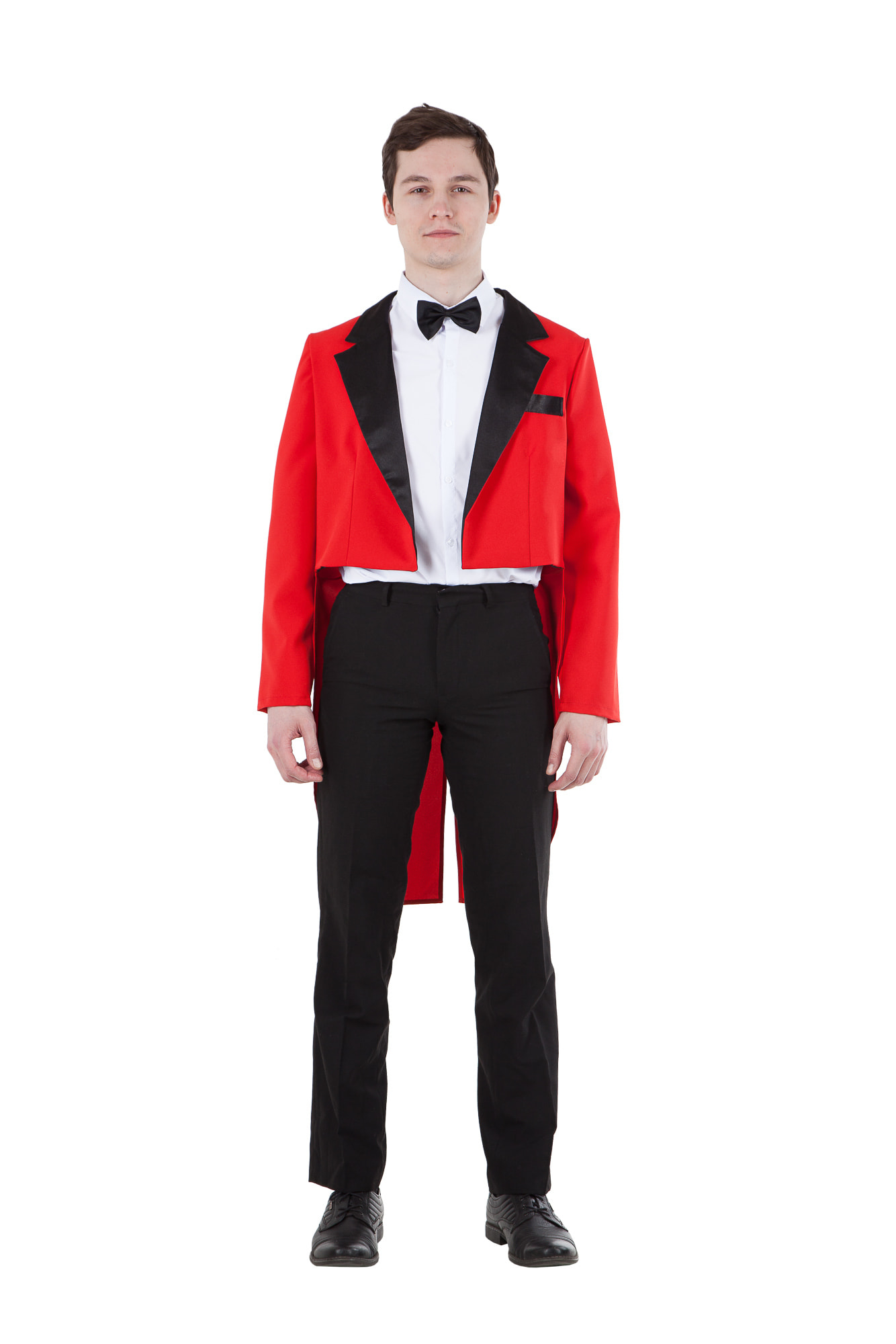 Фрак мужской красный
