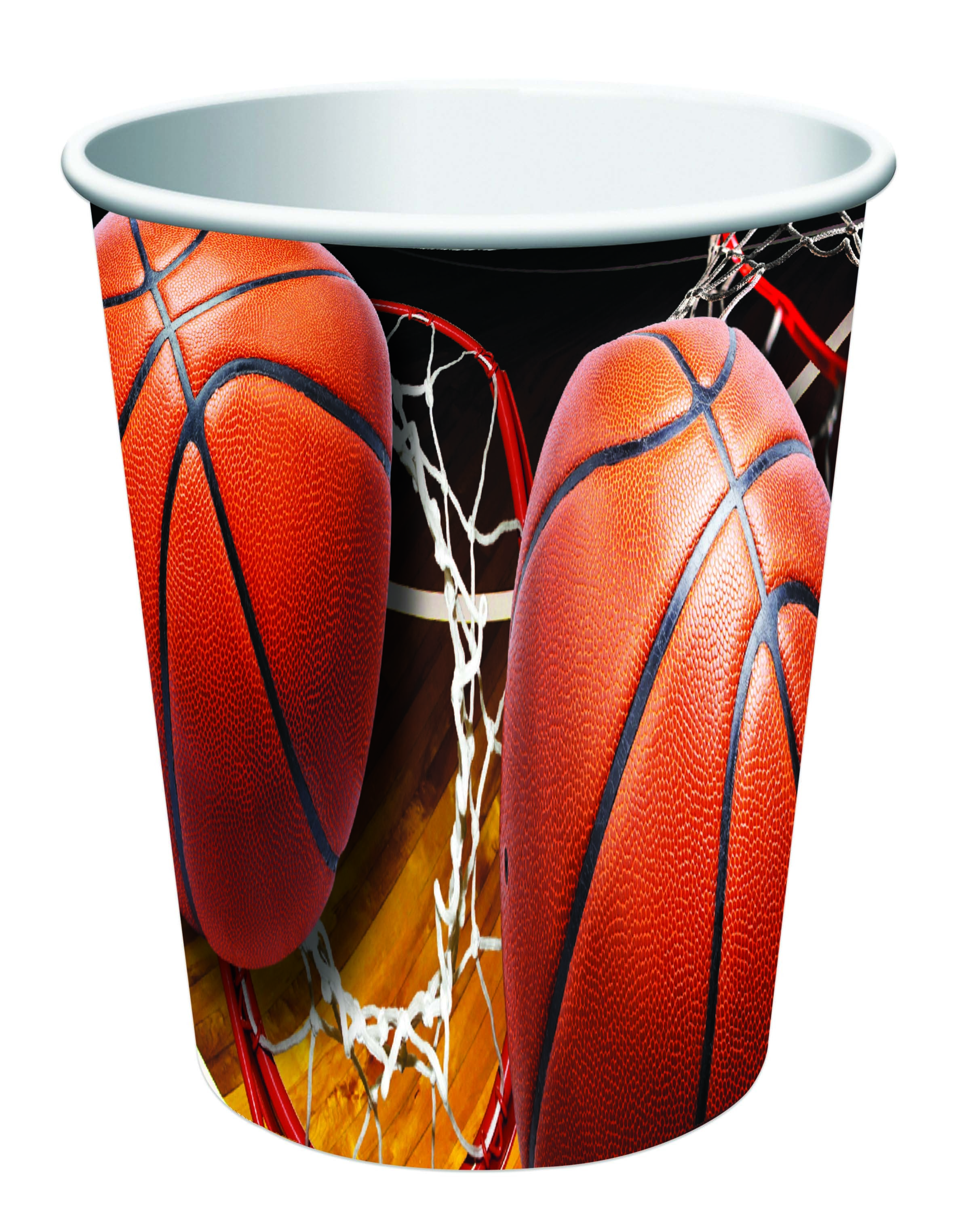 Набор стаканчиков Баскетбол 250 мл (8 шт) Forum