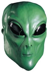 Фото Зеленая маска инопланетянина