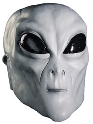 Фото Белая маска инопланетянина