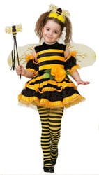 Фото Костюм Пчелка в платье и гетрах детский