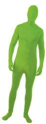Фото Костюм Человек-невидимка зелёный неон взрослый