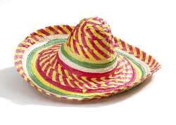 Фото Сомбреро шляпа разноцветная