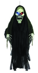 Фото Декорация для Хэллоуина Скелет-призрак 180 см (с подсветкой)