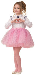 Фото Карнавальная юбка розовая детская