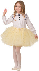 Фото Карнавальная юбка золотистая детская