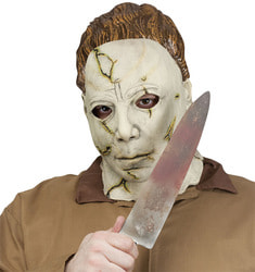 Фото Набор Майкл Майерс маска и нож взрослый