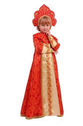 Фото Костюм Царевна Марья в длинном платье детский
