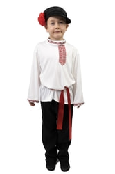 Фото Рубаха косоворотка детская для мальчика белая (Лайт)