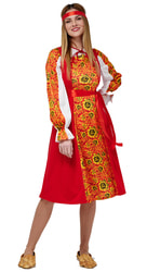 Фото Русский народный костюм женский Хохлома взрослый