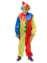 Фото Карнавальный костюм клоуна мужской взрослый