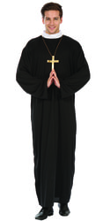 Фото Карнавальный костюм священника монаха мужской взрослый