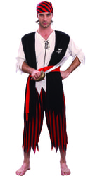 Фото Карнавальный костюм пирата взрослый мужской
