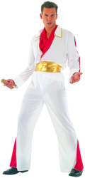 Фото Карнавальный костюм Элвиса Пресли рок-звезды взрослый