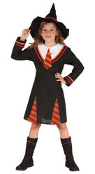 Фото Карнавальный костюм ведьмы для девочки Гарри Поттер