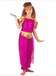 Фото Карнавальный костюм восточной красавицы для девочки детский