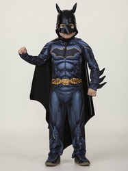 Фото Карнавальный костюм Бэтмена с мускулами для мальчика детский