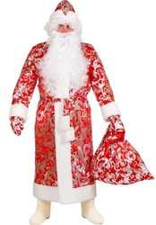 Фото Новогодний костюм Дед Мороз Студенец взрослый мужской