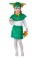 Фото Карнавальный костюм дракона для девочки детский