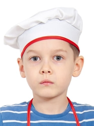 Фото Карнавальная шапка детская Колпак поваренка