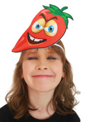 Фото Детская карнавальная маска Перчик жгучий