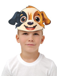 Фото Карнавальная маска собака детская