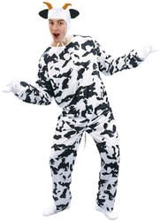 Фото Карнавальный костюм смешной Коровы взрослый