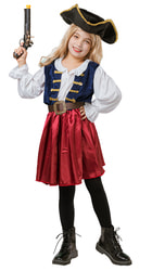 Фото Карнавальный костюм Пирата для девочки детский