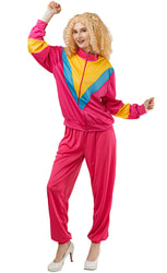 Фото Карнавальный костюм спортивный ретро в стиле 80-х женский