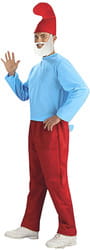 Фото Костюм Папа Смурф в красных штанах взрослый