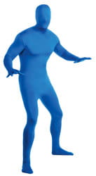 Фото Костюм Человек-невидимка вторая кожа (синий) взрослый