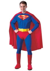 Фото Костюм Супермен с мускулатурой взрослый