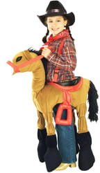 Фото Костюм Лошадь для ковбоя детский