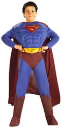 Фото Костюм Супермен с мускулами deluxe детский