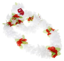 Фото Гавайский набор Цветочки белый