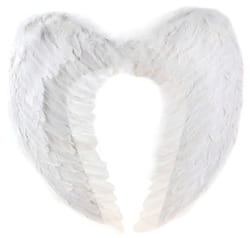 Фото Крылья ангела белые большие 60 см