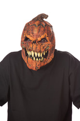 Фото Анимированная маска Тыква на Хэллоуин