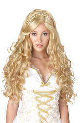 Фото Парик Греческая богиня (блондинка с длинными волосами) взрослый