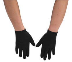 Фото Детские перчатки черные