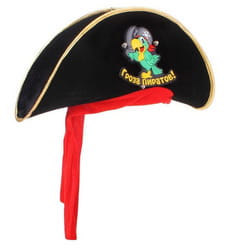 Фото Детская пиратская шляпа Гроза пиратов